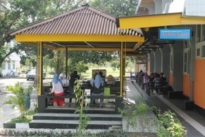 Taman digital Perpustakaan Universitas Riau