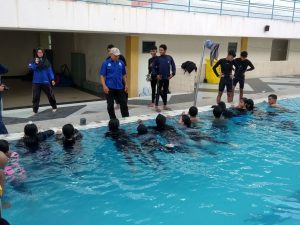 latihan keterampilan kolam