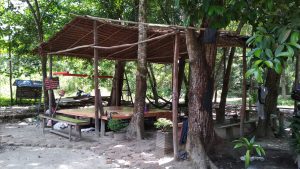 Gazebo di sebelah homestay Mapala Sakai