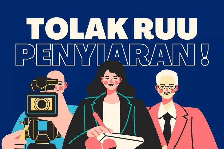 Tolak RUU Penyiaran