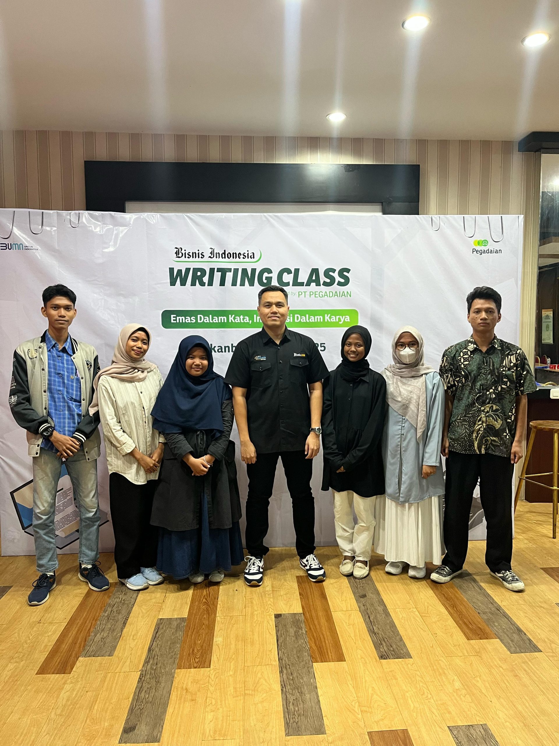 Paham Menulis Bersama Bisnis Indonesia/Dok. Aulia Hasanah BM