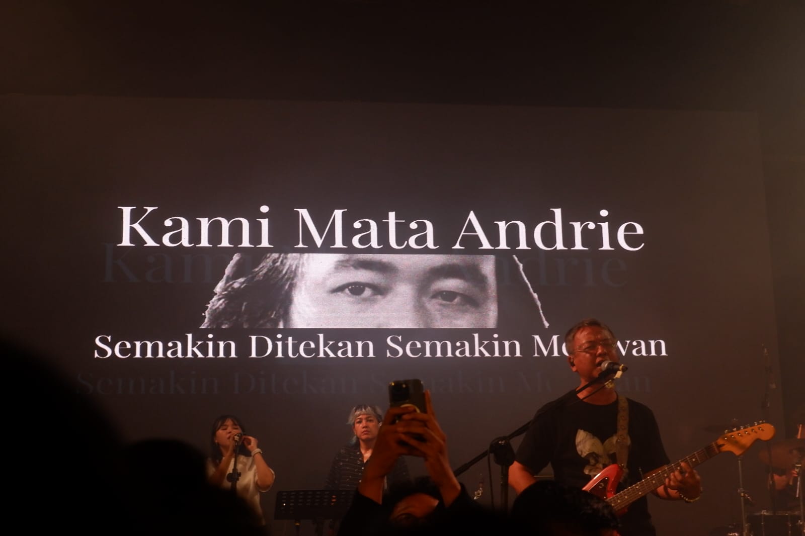 Dari Warga Untuk Andrie, Panggung Solidaritas Koalisi Masyarakat di Indonesia/Dok. Pribadi